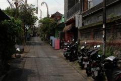 "Walk of fame" in Ubud