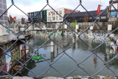 stillgelegte Baustelle in Christchurch