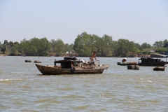 Fischerei auf dem Mekong