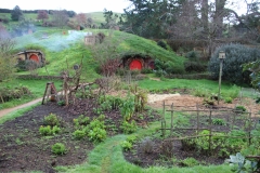 Blick auf das kleine Dorf