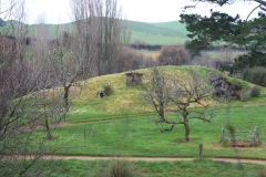 Die Apfelbäume, die schon vor dem Filmset auf der Farm wuchsen, wurden für HdR kurzerhand "abgeerntet" und zu Pflaumenbäumen umdekoriert.