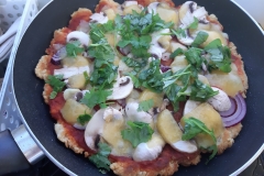 formvollendete Pizza ;-)