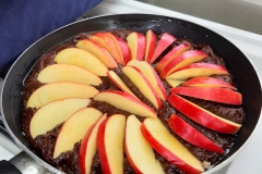 Äpfel drauf und losbacken! Lecker war es!