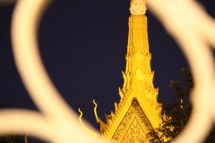 Turm des Royal Palace Phnom Penh