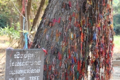 "Todesbaum" auf dem Killing field...