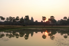 Sonnenaufgang in Angkor Wat