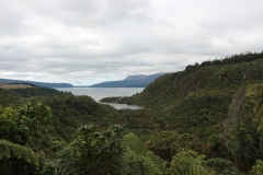 Ausblick von Te Wairoa