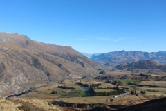 Blick in das Tal Arrowtown & Queenstown