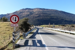 so sehen hier die meisten Brückenlösungen aus - einspurig