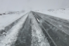 Straße nach Aoraki