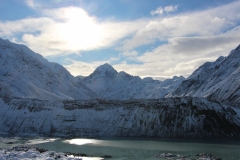 Blick auf Aoraki