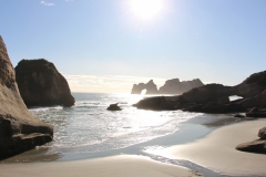 Wharariki beach