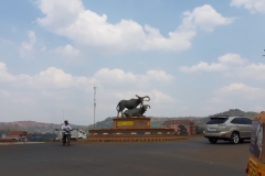 Roundabout in Sen Monorom