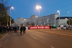 Blick auf die Demonstration "Leipzig nimmt Platz"
